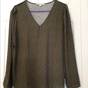 Olive green Loft top
